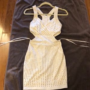 Vegas ! Bebe cut out dress super sexy!